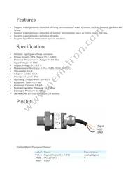 SEN0257 Datasheet Page 2