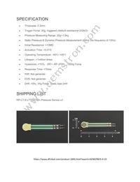 SEN0298 Datasheet Page 3