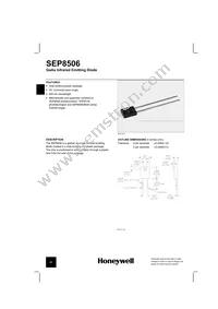 SEP8506-003 Datasheet Cover