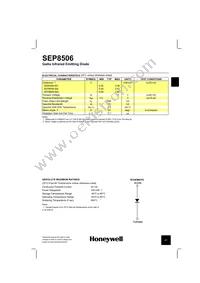 SEP8506-003 Datasheet Page 2