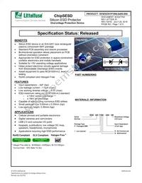 SESD0201P1BN-0400-090 Datasheet Cover