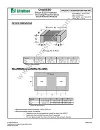 SESD0402P1BN-0450-090 Datasheet Page 2