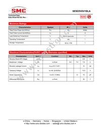 SESD5V0V1BLATR Datasheet Page 2