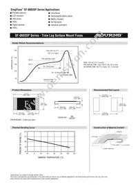 SF-0603SP500-2 Datasheet Page 2
