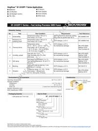 SF-2410FP0125T-2 Datasheet Page 2
