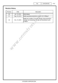 SF14-2446M5UUA3 Datasheet Page 2