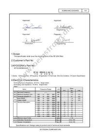 SF16-0953M4UU01 Datasheet Page 3