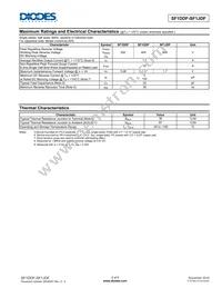 SF1GDF-13 Datasheet Page 2