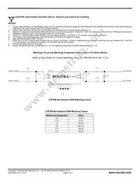 SF2037B-2 Datasheet Page 2