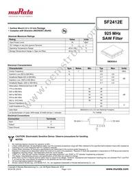 SF2412E Datasheet Cover