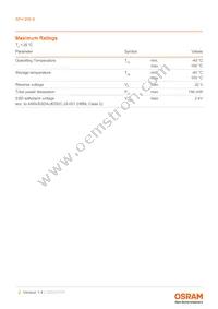 SFH 206K Datasheet Page 2