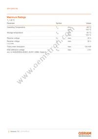 SFH 2400FA Datasheet Page 2