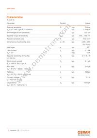 SFH 2430-Z Datasheet Page 3