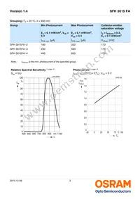 SFH 3015 FA Datasheet Page 3