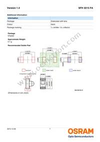 SFH 3015 FA Datasheet Page 7