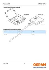 SFH 3015 FA Datasheet Page 11