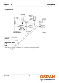 SFH 314 FA-2/3 Datasheet Page 6