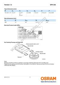 SFH 325-4-Z Datasheet Page 11