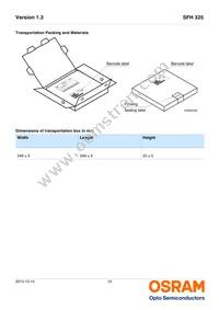 SFH 325-4-Z Datasheet Page 12