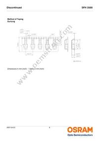 SFH 3500-Z Datasheet Page 8