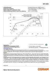 SFH 4058 Datasheet Page 7