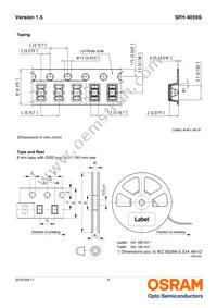 SFH 4059S-RS Datasheet Page 9