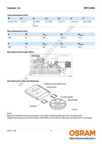 SFH 4250-R2S-Z Datasheet Page 9