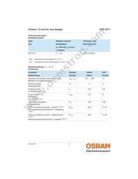 SFH 4271-Z Datasheet Page 2