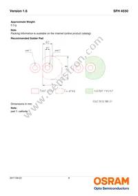 SFH 4550-FW AN18 Datasheet Page 6