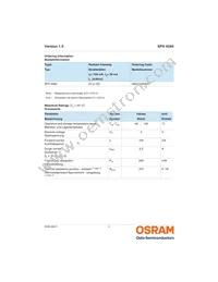 SFH 4585-Z Datasheet Page 2