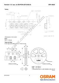 SFH 4650-Z-BF Datasheet Page 8