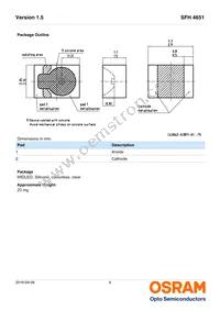 SFH 4651-U Datasheet Page 6