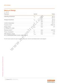 SFH 4703AS Datasheet Page 2