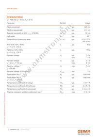 SFH 4703AS Datasheet Page 3