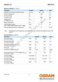 SFH 4715 Datasheet Page 2