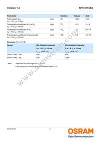 SFH 4715AS-EA Datasheet Page 3