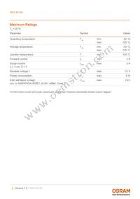 SFH 4716A Datasheet Page 2