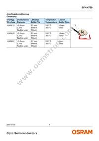 SFH 4750 Datasheet Page 6