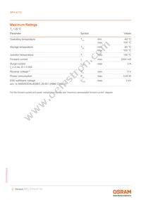 SFH 4770 Datasheet Page 2