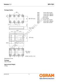 SFH 7051 Datasheet Page 11