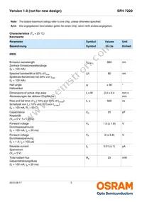 SFH 7222-Z Datasheet Page 3