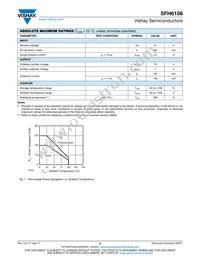 SFH6156-3T0 Datasheet Page 2