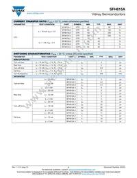 SFH615A-2X017T Datasheet Page 3