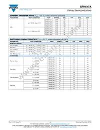 SFH617A-1X007T Datasheet Page 3