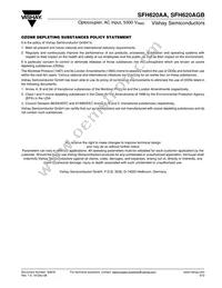 SFH620AGB-X019T Datasheet Page 6