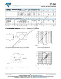 SFH640-3X007T Datasheet Page 3
