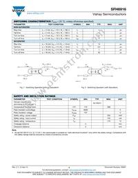 SFH6916-X001 Datasheet Page 3
