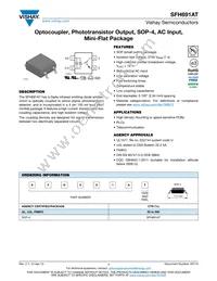 SFH691A-X001T Datasheet Cover