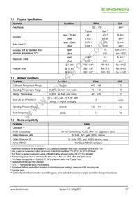 SFM3400-33-AW Datasheet Page 2