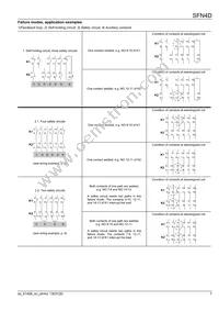 SFN4D-DC24V Datasheet Page 7